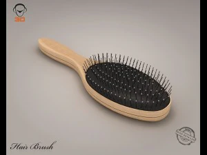 escova de cabelo Modelo 3D