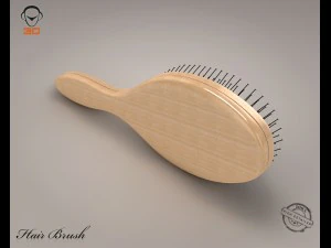 hair brush 3D Model