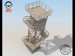 army post 3D Model