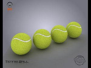 tennis ball 3D Модель