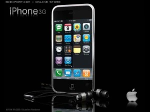 apple iphone 3g 3D Model