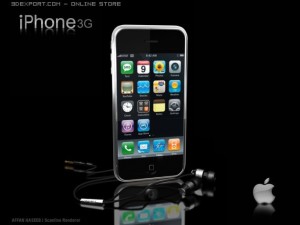 apple iphone 3g 3D Model