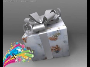 caixa de presente Modelo 3D