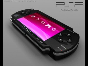 sony psp 3Dモデル