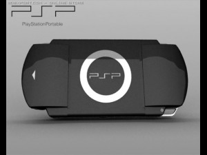 sony psp 3Dモデル
