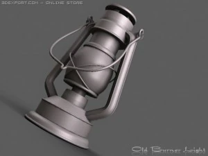 old lantern 3D Model