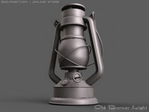 old lantern 3D Model