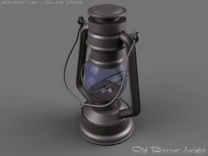 old lantern 3D Model