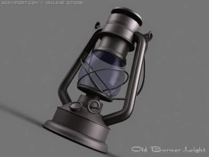 old lantern 3D Model