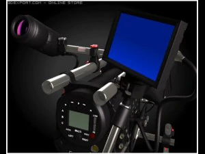 red camera 3D Model