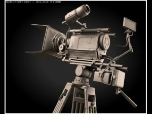 red camera 3D Model