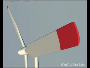 wind turbine 3D Model
