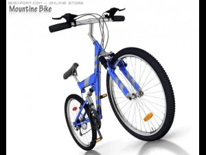 mountain bike Modello 3D