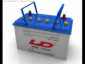 car battery 3D Model