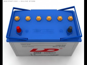 car battery 3D Model