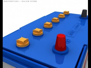 car battery 3D Model