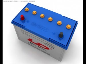 car battery 3D Model