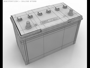 car battery 3D Model