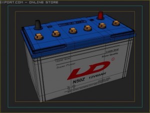 car battery 3D Model