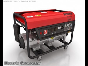 electric generator 3D Model