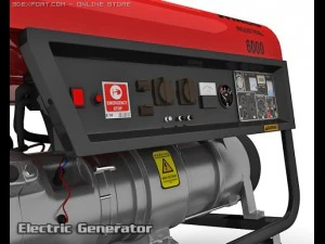 electric generator 3D Model