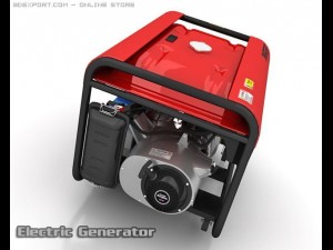 electric generator 3D Модель