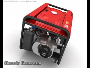 electric generator 3D Model
