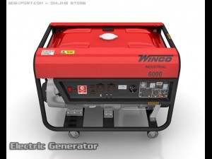 electric generator 3D Модель
