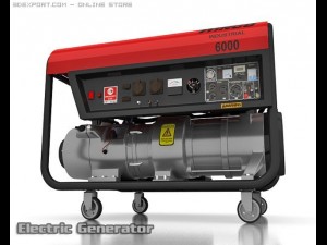 electric generator 3D Модель