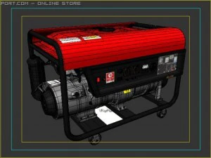 electric generator 3D Model