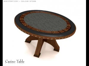 mesa de cassino Modelo 3D