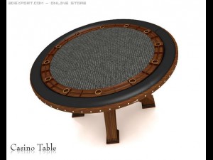 casino table 3D Modell