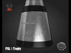 psl 5 trophy 3D Model