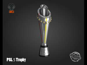 psl 5 trophy Modello 3D