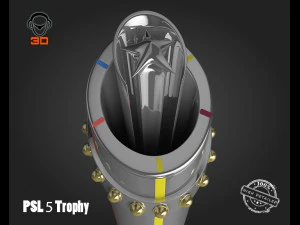 psl 5 trophy 3D Model