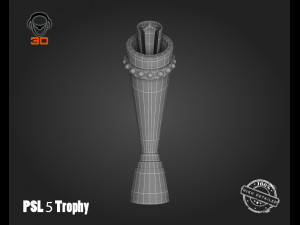 psl 5 trophy Modello 3D