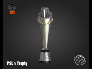 psl 5 trophy Modello 3D