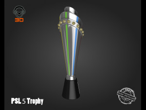 psl 5 trophy Modello 3D