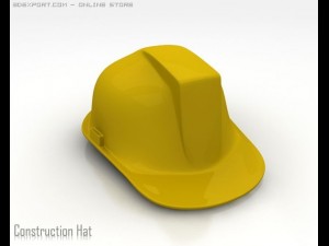 consturction hat 3D Модель