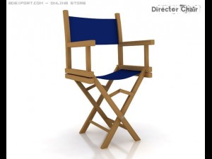 director chair 3D Model