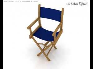 director chair 3D Model