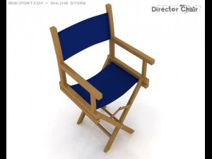 director chair 3D Model