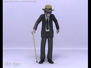 old man 3Dモデル