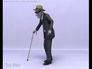 old man 3Dモデル