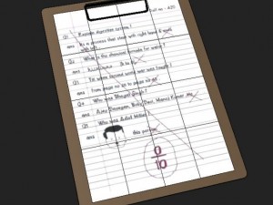 papper clip board Modelo 3D