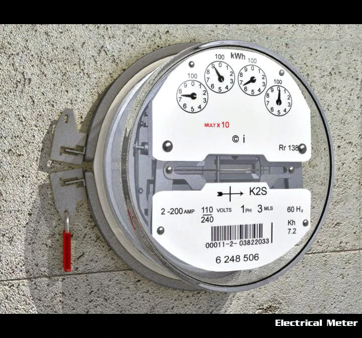 electrical meter 3D Model .c4d .max .obj .3ds .fbx .stl .blend 