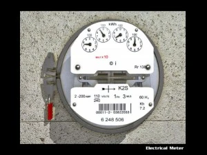 electrical meter 3D Model