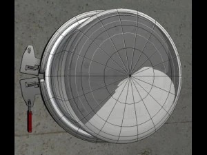 electrical meter 3D Model