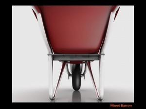 wheel barrow 3D मॉडल