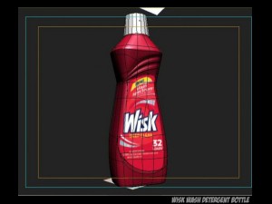 wisk wash detergent bottle Modello 3D